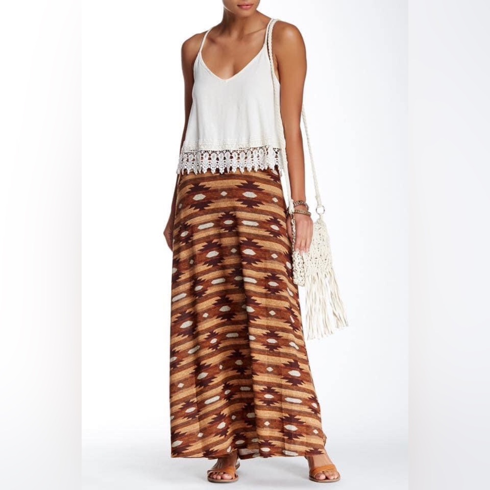 NWT Bobeau maxi skirt—Size small
